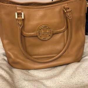 Tory Burch Tan Leather Amanda Bag